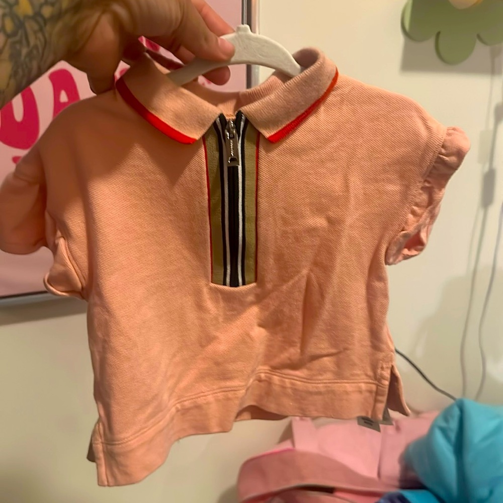 burberry baby girl top